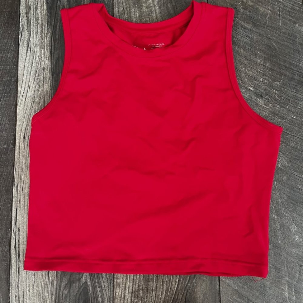 Red Hi-Neck Stronger Tank